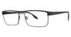 Randy Jackson Eyeglasses Randy Jackson 1117 BLACK/021