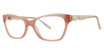 Daisy Fuentes Eyeglasses Daisy Fuentes Wanda TAUPE/202
