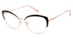 BETSEY JOHNSON Eyeglasses FIVE STARS Black/BLK