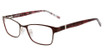 Jones New York VJOP155 Burgundy