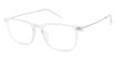 TLG Eyeglasses NU061 CRYSTAL /SILVER/C01