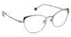 Classique Eyewear Eyeglasses PERFECT EGGPLANT GUN/C2