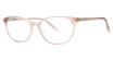 Vera Wang Eyeglasses Zasu Blush Fog/BH