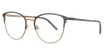 HeadLines Eyeglasses HL-1522 Black/Rose Gold/C2