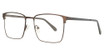 HeadLines Eyeglasses HL-1525 Dark Matt Brown/C1