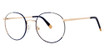 Fashiontabulous Eyeglasses 10X266 navy/grey/gold