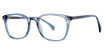 G.V. Executive Eyeglasses GVX581 smokey blue