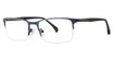 G.V. Executive Eyeglasses GVX582 matte navy