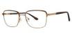 G.V. Executive Eyeglasses GVX584 light brown