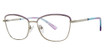 Genevieve Paris Design Eyeglasses ARDEN lilac/silver