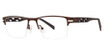 B.M.E.C. Eyeglasses BIG BURST matte brown