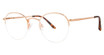 Modern Metals Eyeglasses CONSIDER rose gold