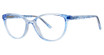 Modern Plastics II Eyeglasses ENJOY blue/crystal