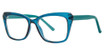 Modern Plastics I Eyeglasses FAMILIAR teal