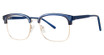 ModZ Eyeglasses MIDLAND navy/gold