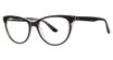 Genevieve Paris Design Eyeglasses MODEST black/crystal