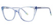 GB+ Eyeglasses MESMERIZE blue crystal