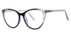 Modern Plastics II Eyeglasses RATIONAL blue/lilac