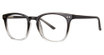 Modern Plastics II Eyeglasses REPUTATION black crystal fade