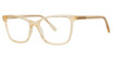 Genevieve Paris Design Eyeglasses THANKFUL champagne crystal