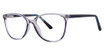 Modern Plastics II Eyeglasses UNLIMITED blue crystal