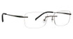 Totally Rimless Eyeglasses Bandwidth(350) Gunmetal/GUN