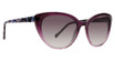 Vera Bradley Eyeglasses Jewell Plum Pansies/PLP