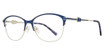 Chlogan Eyewear Eyeglasses Matsumoto 44 Blue