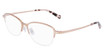 Marchon NYC Eyeglasses M-9003 MATTE ROSE GOLD/780