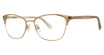 Lilly Pulitzer Eyeglasses Belina Gold Horn/YG