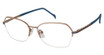 STEPPER Eyeglasses 50255 SI Brown F015/BRN