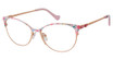 BETSEY JOHNSON Eyeglasses HIGH SOCIETY Pink/PNK