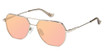 Denon Eyewear Eyeglasses TRISTAN Shiny Silver_ROSE M