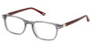 Kliik:denmark Eyeglasses K-722 GREY BURGUNDY/S303