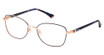 Superflex Eyeglasses SF-620 BLUE ROSE GOLD/S201
