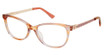 Nicole Miller Eyeglasses LAYLA PINK ORANGE/C01