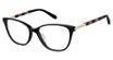 Ann Taylor Eyeglasses AT344 BLACK GOLD/C01