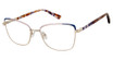 Ann Taylor Eyeglasses AT107 ROSE GOLD BLUSH/C01