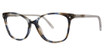 Vera Wang Eyeglasses Keisha Indigo Tartan/IN