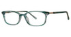 Lilly Pulitzer Eyeglasses Gabbi Teal Horn/TE