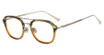 John Varvatos Eyeglasses VJV429 Olive Brown Gradient