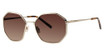Vera Wang Eyeglasses Chaunte Shiny Gold/YG