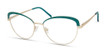 Eco Eyeglasses ROSEMARY Aqua Green/Gold/MAGD
