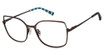 Isaac Mizrahi New York Eyeglasses IM 30062 Brown/BR