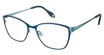 FYSH Eyeglasses FYSH 3699 TEAL TURQUOISE/M204