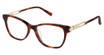 Superflex Eyeglasses SF-617 DEMI AMBER GOLD/S412