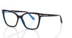 Tom Ford Eyeglasses FT5812-B shiny black/001