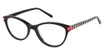 BETSEY JOHNSON Eyeglasses EYE HEART U Black/BLK