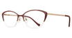 Serafina Eyewear Eyeglasses Chelsea Burgundy