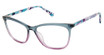 gx by GWEN STEFANI Eyeglasses GX092 grey/purple/GRY